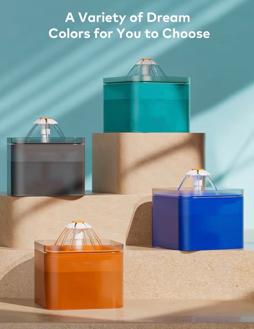 Fuente de agua para mascotas